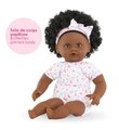 Bábika Bébé Calin Caroline Mon Premier Poupon Corolle s hnedými klipkajúcimi očami a 2 doplnky 30 cm od 18 mes