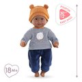 Bábika Bébé Calin Marius Mon Premier Poupon Corolle s hnedými klipkajúcimi očami 30 cm od 18 mes