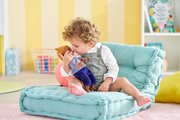 Bábika Bébé Calin Marius Mon Premier Poupon Corolle s hnedými klipkajúcimi očami 30 cm od 18 mes