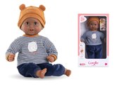 Bábika Bébé Calin Marius Mon Premier Poupon Corolle s hnedými klipkajúcimi očami 30 cm od 18 mes