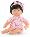 Bábika Bébé Calin Nina Mon Premier Poupon Corolle s hnedými klipkajúcimi očami 30 cm od 18 mes