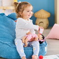 Bábika Bébé Calin Nina Mon Premier Poupon Corolle s hnedými klipkajúcimi očami 30 cm od 18 mes