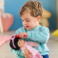 Bábika Bébé Calin Nina Mon Premier Poupon Corolle s hnedými klipkajúcimi očami 30 cm od 18 mes