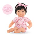 Bábika Bébé Calin Nina Mon Premier Poupon Corolle s hnedými klipkajúcimi očami 30 cm od 18 mes