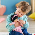 Bábika Bébé Calin Nina Mon Premier Poupon Corolle s hnedými klipkajúcimi očami 30 cm od 18 mes