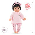 Bábika Bébé Calin Nina Mon Premier Poupon Corolle s hnedými klipkajúcimi očami 30 cm od 18 mes