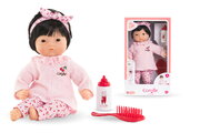 Bábika Bébé Calin Nina Mon Premier Poupon Corolle s hnedými klipkajúcimi očami 30 cm od 18 mes