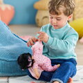 Bábika Bébé Calin Nina Mon Premier Poupon Corolle s hnedými klipkajúcimi očami 30 cm od 18 mes