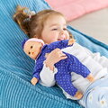 Bábika Bébé Calin Capucine Teddy Bear Mon Premier Poupon Corolle s hnedými klipkajúcimi očami 30 cm od 18 mes