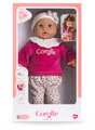 Bábika Bébé Calin Maria Pink Grenadine Mon Premier Poupon Corolle s hnedými klipkajúcimi očami 30 cm od 18 mes