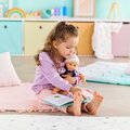 Bábika Bébé Calin Mael Teddy Bear Mon Premier Poupon Corolle s modrými klipkajúcimi očami 30 cm od 18 mes