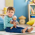 Bábika Bébé Calin Mael Teddy Bear Mon Premier Poupon Corolle s modrými klipkajúcimi očami 30 cm od 18 mes