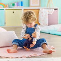 Bábika Bébé Calin Mael Teddy Bear Mon Premier Poupon Corolle s modrými klipkajúcimi očami 30 cm od 18 mes