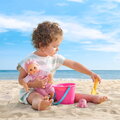 Bábika do vane Baby Bath Océane Mon Premiere Poupon Corolle s modrými klipkajúcimi očami a chobotnicou 30 cm od 18 mes