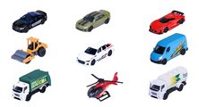 Autíčko Street Cars Assorted Majorette kovové 18 rôznych druhov dĺžka 4 cm 1:64