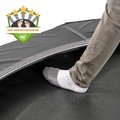 Trampolína Interra Ground Level Sports Trampoline Exit Toys prízemná 427 cm priemer s ventilačným systémom čierna