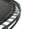 Trampolína Interra Ground Level Sports Trampoline Exit Toys prízemná 427 cm priemer s ventilačným systémom čierna