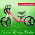 Balančné odrážadlo skladacie Folding Balance Bike Red smarTrike červené z hliníka s ergonomickými úchytmi od 2-5 rokov a chrániče ako darček