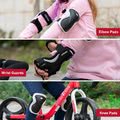 Balančné odrážadlo skladacie Folding Balance Bike Red smarTrike červené z hliníka s ergonomickými úchytmi od 2-5 rokov a chrániče ako darček