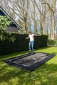 Trampolína s dopadovou zónou Dynamic Groundlevel Exit Toys do zeme 244*427 cm čierna