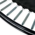 Trampolína Dynamic Groundlevel Sports Exit Toys do zeme okrúhla 366 cm priemer čierna