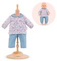 Oblečenie Blouse Flower & Pants Corolle pre 30 cm bábiku od 18 mes