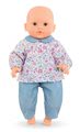 Oblečenie Blouse Flower & Pants Corolle pre 30 cm bábiku od 18 mes
