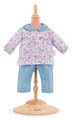 Oblečenie Blouse Flower & Pants Corolle pre 30 cm bábiku od 18 mes