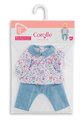 Oblečenie Blouse Flower & Pants Corolle pre 30 cm bábiku od 18 mes