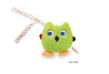 Plyšová sovička Colors-Mini Musicals Kaloo 12 cm pre najmenších zelená