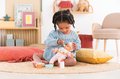 Obedová súprava s podbradníkom Mealtime Set Corolle pre 30 cm bábiku 5 doplnkov od 18 mes