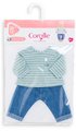 Oblečenie Pants & T-Shirt Sailor Bords de Loire Mon Premier Poupon Corolle pre 30 cm bábiku od 18 mes