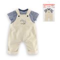 Oblečenie T-Shirt & Ecru Overalls Loire Riverside Mon Premier Poupon Corolle pre 30 cm bábiku od 18 mes
