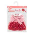 Oblečenie Dress & Headband Heart Petals Mon Premier Poupon Corolle pre 30 cm bábiku od 18 mes
