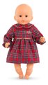 Šaty pre bábiku Dress Corolle Holidays Mon Premier Poupon Corolle vianočná edícia pre 30 cm bábiku od 18 mes