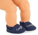 Papučky pre bábiku Navy Blue Slippers Mon Premier Poupon Corolle pre 30 cm bábiku