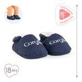 Papučky pre bábiku Navy Blue Slippers Mon Premier Poupon Corolle pre 30 cm bábiku