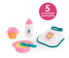 Obedová súprava pre bábiku Small Mealtime Set Corolle pre 30 cm bábiku 5 doplnkov od 18 mes