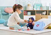 Lekárska taštička pre bábiku My Doctor Suitcase Corolle so zvukom a svetlom pre 30-42 cm bábiku 8 doplnkov od 18 mes