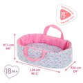 Prenosná postieľka pre bábiku Flowered Carry Bed Corolle pre 30 cm bábiku od 18 mes