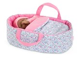 Prenosná postieľka pre bábiku Flowered Carry Bed Corolle pre 30 cm bábiku od 18 mes