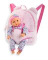 Batoh s klokankou Pink Plush Baby Doll Carrier Backpack Corolle pre 30 cm bábiku nastaviteľné popruhy