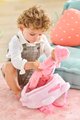 Batoh s klokankou Pink Plush Baby Doll Carrier Backpack Corolle pre 30 cm bábiku nastaviteľné popruhy