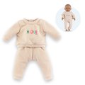 Tepláková súprava pre bábiku Beige Tracksuit Mon Premier Poupon Corolle pre 30 cm bábiku od 18 mes