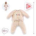 Tepláková súprava pre bábiku Beige Tracksuit Mon Premier Poupon Corolle pre 30 cm bábiku od 18 mes
