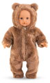 Kombinéza pre bábiku Bunting Brown Bear Mon Premier Poupon Corolle pre 30 cm bábiku od 18 mes