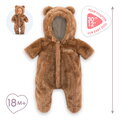 Kombinéza pre bábiku Bunting Brown Bear Mon Premier Poupon Corolle pre 30 cm bábiku od 18 mes
