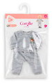 Tepláková súprava pre bábiku Grey Joggings Little Explorer Mon Premier Poupon Corolle pre 30 cm bábiku od 18 mes