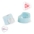 Nočník s utierkami Potty & Wipe Stars Corolle modrý pre 30 cm bábiku 2 doplnky od 18 mes