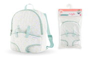 Batoh s klokankou Baby Doll Carrier Backpack Stars Corolle modrý pre 30 cm bábiku nastaviteľné popruhy